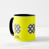 Band eins Kaleidoskop Art fünfundzwanzig Tasse (Vorderseite Links)