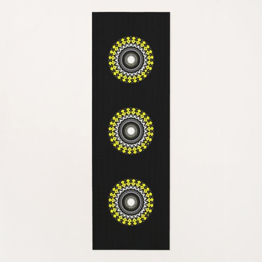 Band eins Kaleidoskop Art fünfundzwanzig Yogamatte (Vorderseite)