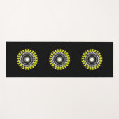 Band eins Kaleidoskop Art fünfundzwanzig Yogamatte (Vorderseite (Horizontal))