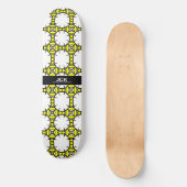 Band eins Kaleidoskop Art neunzehn Skateboard (Vorderseite)