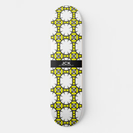 Band eins Kaleidoskop Art neunzehn Skateboard
