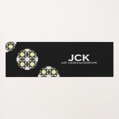 Band eins Kaleidoskop Art neunzehn Yogamatte (Rückseite (Horizontal))