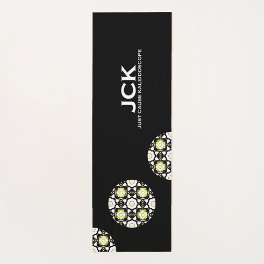 Band eins Kaleidoskop Art neunzehn Yogamatte (Rückseite)