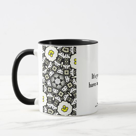 Band eins: Kaleidoskop Art One Tasse (Links)