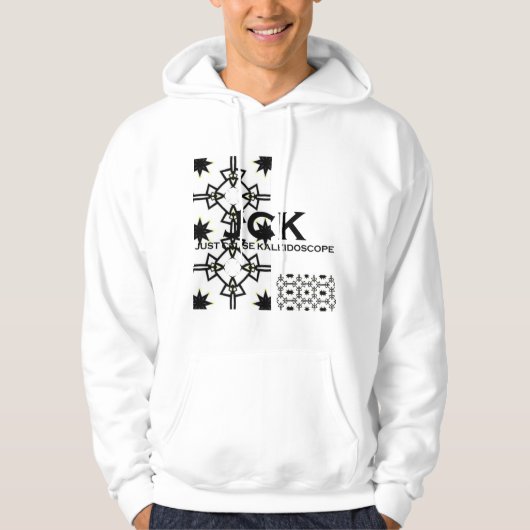Band eins Kaleidoskop Art sechzehn Hoodie (Vorderseite)