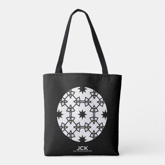Band eins Kaleidoskop Art sechzehn Tasche (Rückseite)