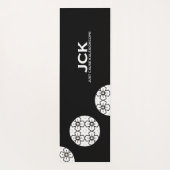 Band eins Kaleidoskop Art sechzehn Yogamatte (Rückseite)