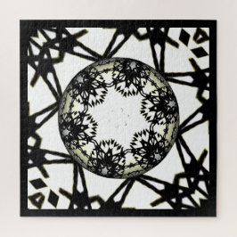 Band eins Kaleidoskop Art zwei Puzzle