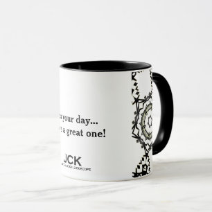 Band eins Kaleidoskop Art zwei Tasse