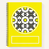 Band eins Kaleidoskop Art zwölf Notizblock (Vorderseite)