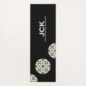 Band eins Kaleidoskop Art zwölf Yogamatte (Rückseite)