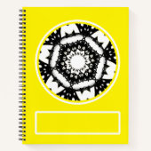 Band eins Kaleidoskop Kunst 10 Notizblock (Vorderseite)