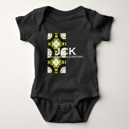 Band eins Kaleidoskop Kunst dreizehn Baby Strampler