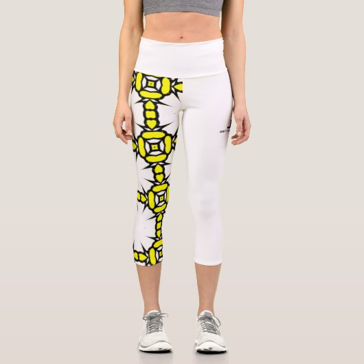 Band eins Kaleidoskop Kunst dreizehn Capri Leggings (Vorderseite)