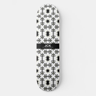 Band eins Kaleidoskop Kunst dreizehn Skateboard