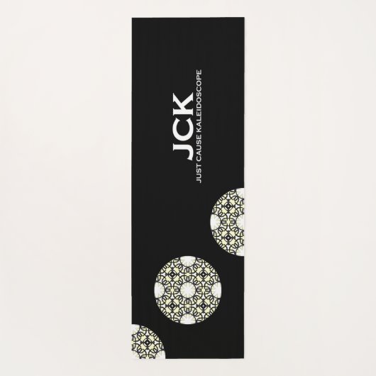 Band eins Kaleidoskop Kunst dreizehn Yogamatte (Rückseite)