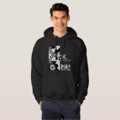 Band eins Kaleidoskop Kunst sieben Hoodie (Vorne ganz)