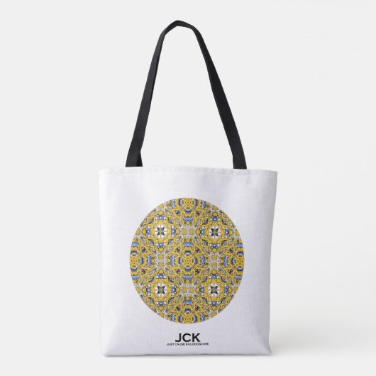 Band elf Kaleidoskop Art 37 Tasche (Rückseite)
