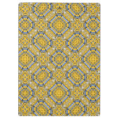 Band elf Kaleidoskop Art 3 Klemmbrett (Rückseite)