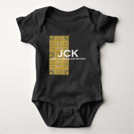 Band elf Kaleidoskop Art neun Baby Strampler