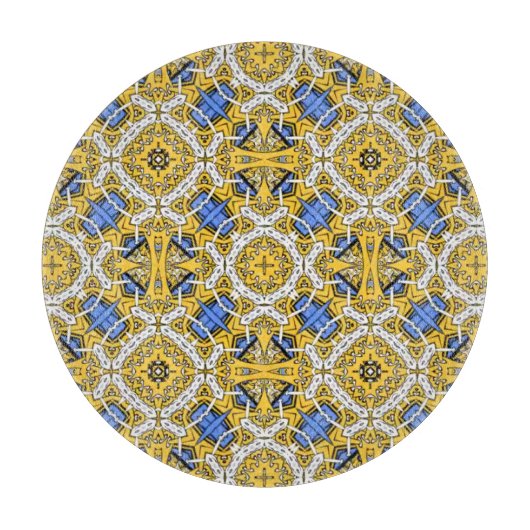 Band elf Kaleidoskop Art neun Schneidebrett (Vorderseite)