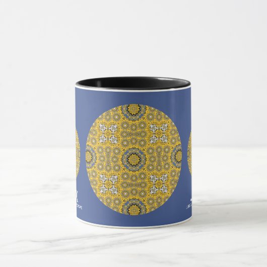 Band elf Kaleidoskop Art neun Tasse (Zentrum)