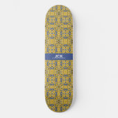 Band elf Kaleidoskop Art One Skateboard (Vorderseite)