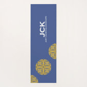 Band elf Kaleidoskop Art One Yogamatte (Rückseite)