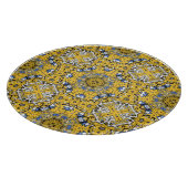 Band elf Kaleidoskop Art sechs Schneidebrett (Ecke)