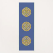 Band elf Kaleidoskop Art vier Yogamatte (Vorderseite)