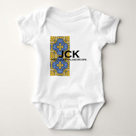 Band elf Kaleidoskop Art vierundzwanzig Baby Strampler