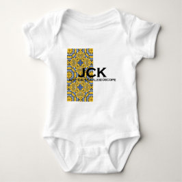 Band elf Kaleidoskop Art zwanzig Baby Strampler