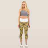 Band elf Kaleidoskop Art zwanzig Capri Leggings (Vorderseite)