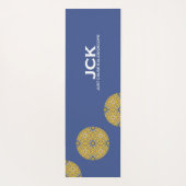 Band elf Kaleidoskop Art zweiundzwanzig Yogamatte (Rückseite)