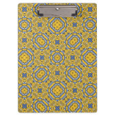 Band elf Kaleidoskop-Kunst 10 Klemmbrett (Vorderseite)