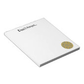 Band elf Kaleidoskop-Kunst 10 Notizblock (angewinkelt)