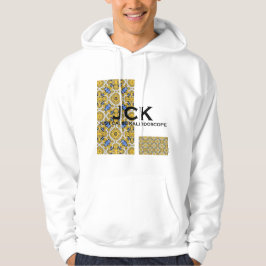 Band elf Kaleidoskop-Kunst achtzehn Hoodie