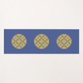 Band elf Kaleidoskop-Kunst achtzehn Yogamatte (Vorderseite (Horizontal))