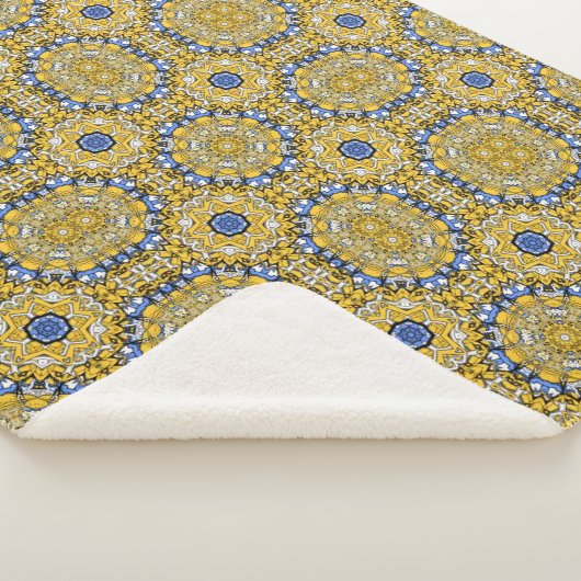 Band elf Kaleidoskop Kunst sieben Sherpadecke (3/4)