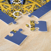 Band elf Kaleidoskop-Kunst siebzehn Puzzle (Seite)