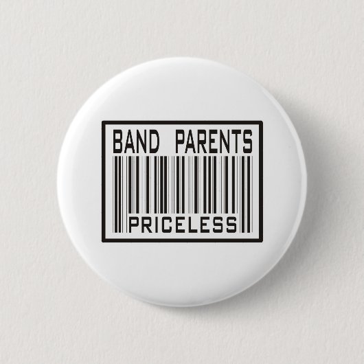 Band-Elternteil unbezahlbar Button (Vorderseite)