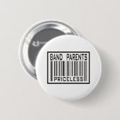 Band-Elternteil unbezahlbar Button (Vorne & Hinten)