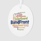 Band-FrontWord-Wolke Ornament (Vorderseite)