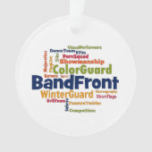 Band-FrontWord-Wolke Ornament (Vorderseite)