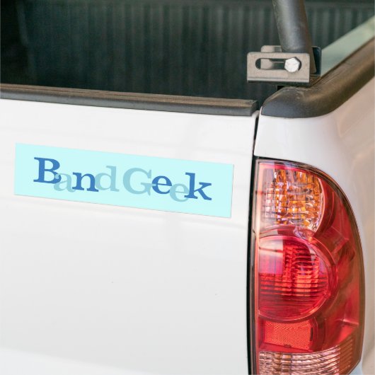 Band Geek Autoaufkleber (Auf Lkw)