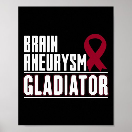 Band - Gehirnaneurysma-Bewusstsein Poster (Vorne)
