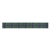 Band - Gelber, grüner und blauer Tartan Ripsband (Vorderseite)