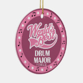 Band-Geschenk Tambourmajor-Verzierung für sie Keramik Ornament (Rechts)