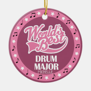 Band-Geschenk Tambourmajor-Verzierung für sie Keramik Ornament