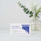 Band-gute Visitenkarte (Stehend Vorderseite)